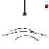Contemporary Modern LED Chandelier - Thumbnail 1