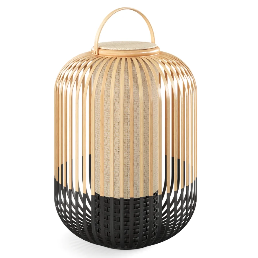 TakeAWay Bamboo Floor Lamp by Forestier Vol 2 - Image 1