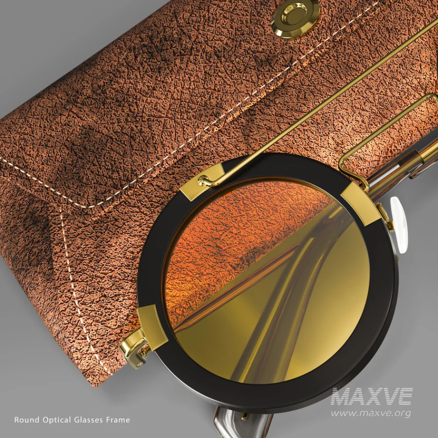 Round Optical Glasses Frame - Image 5