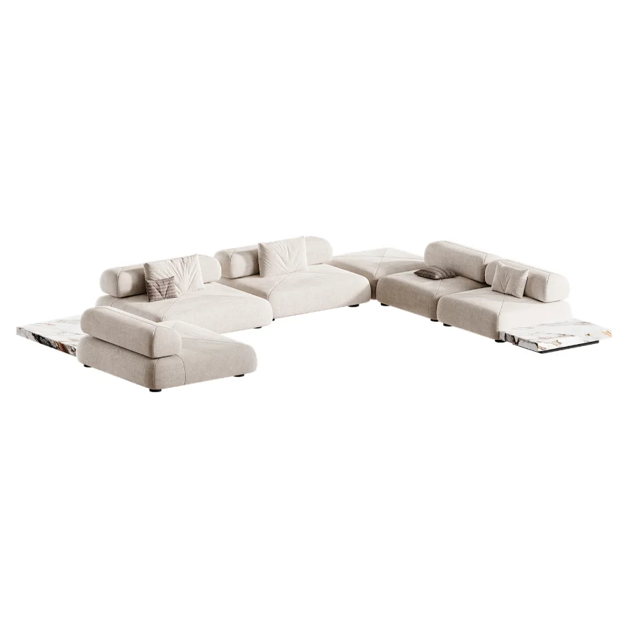 Orion corner modular Outdoor sofa - Image 2
