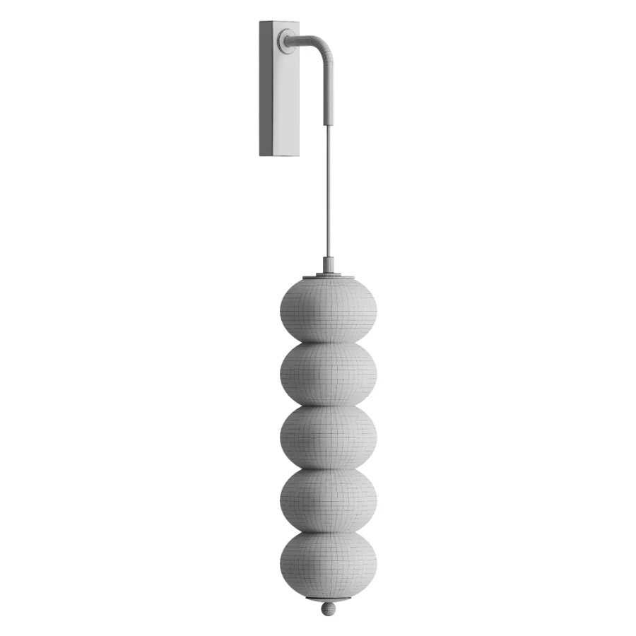 Stacked Alabaster Wall Sconce CAMPANULA - Image 3