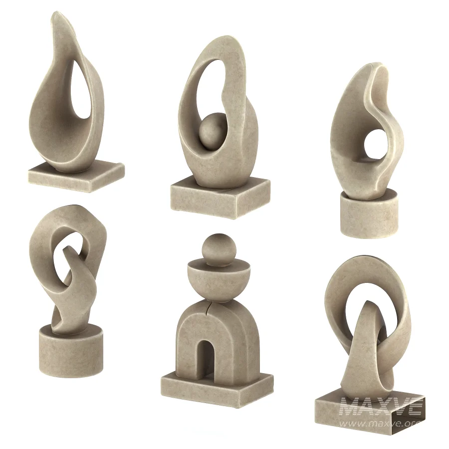 Abstract Modern Sculpture 01 - Image 2