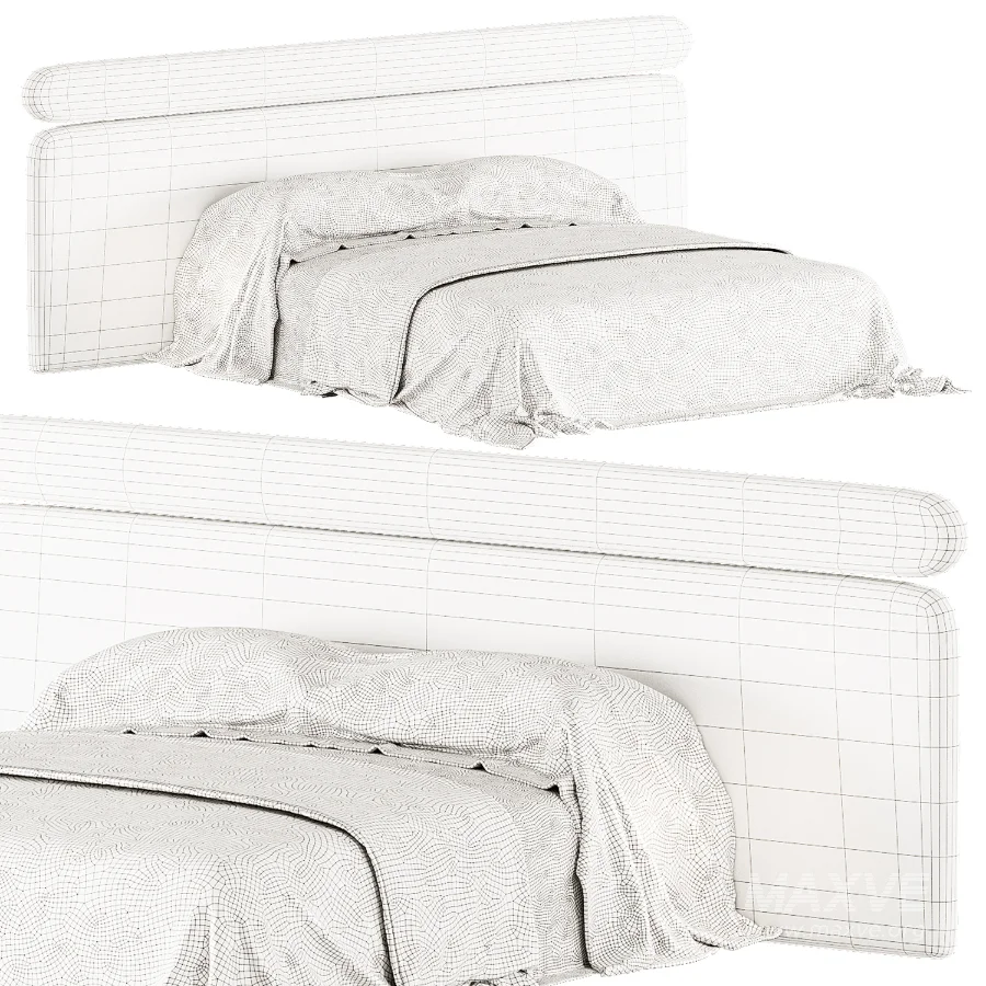 Modern Ivy Bed createestate - Image 3