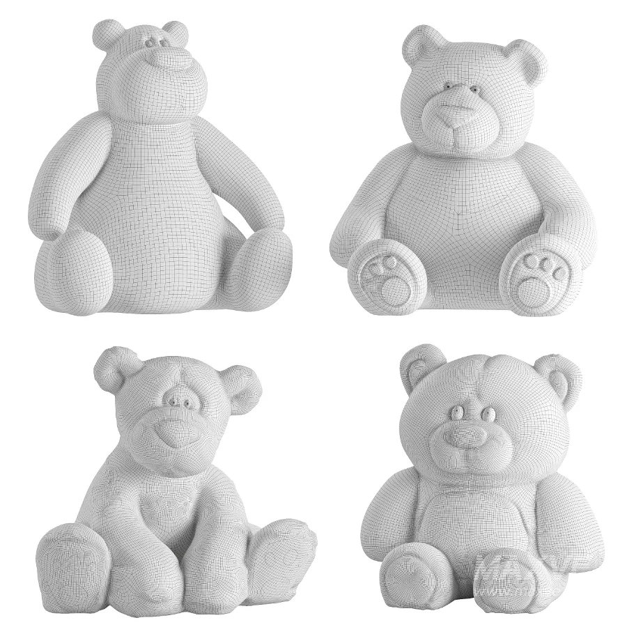 Teddy Bear -Plush Toys Set 41 - Image 6