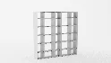 Aracelly Geometric Bookcase - Thumbnail 3