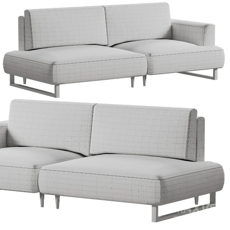 Straight and corner Onte Divan - Image 4