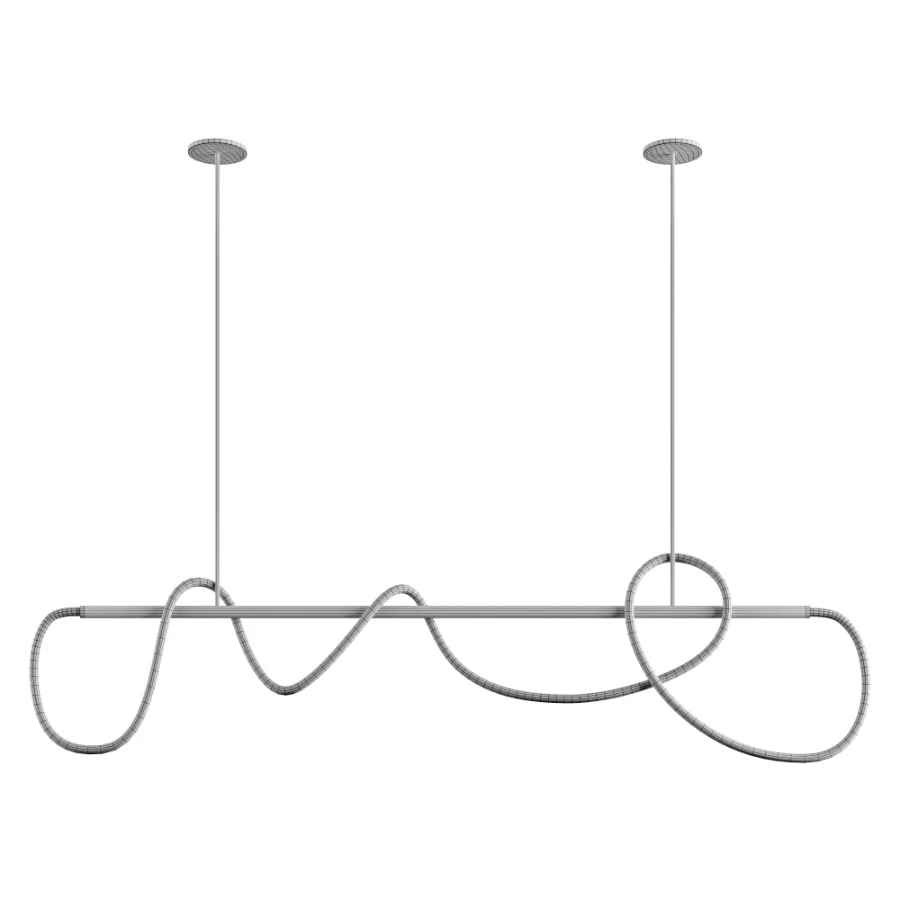 Festif Linear Pendant Lamp by Dbianco vol 3 - Image 1