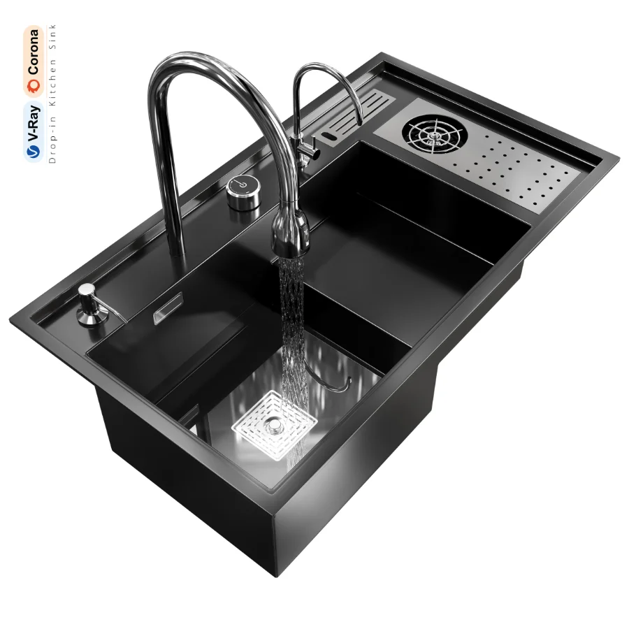 Drop-in Kitchen Sink 2 - Image 6