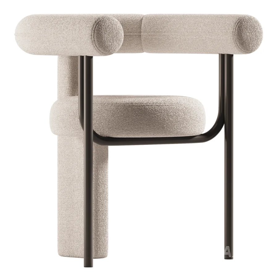 Synn Performance Boucle Dining Chair - Image 1