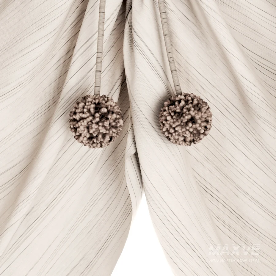 Silk and Cotton Curtain Set 121 - Image 3
