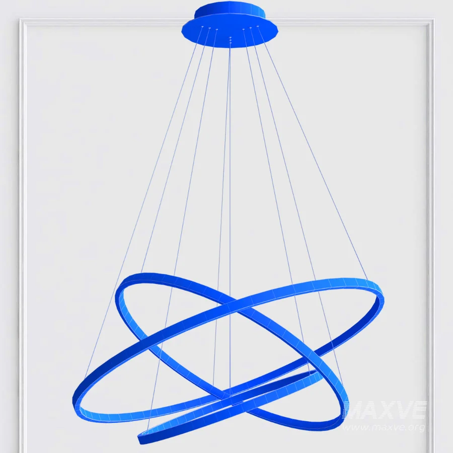 Indoor Modern Circular Ring CHandelier - Image 1