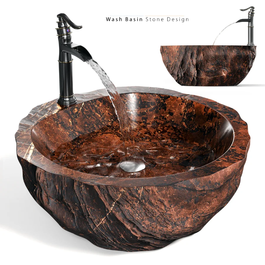 Wash Basin Stone Design - Image 2