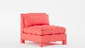 Modern Slipper Chair - Thumbnail 2