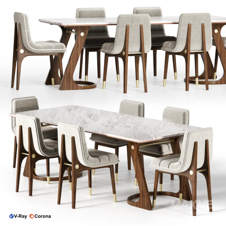 JENNY DINING TABLE AND CHAIRS - Image 1