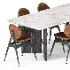 MODERN DINING TABLE AND CHAIRS - Thumbnail 3