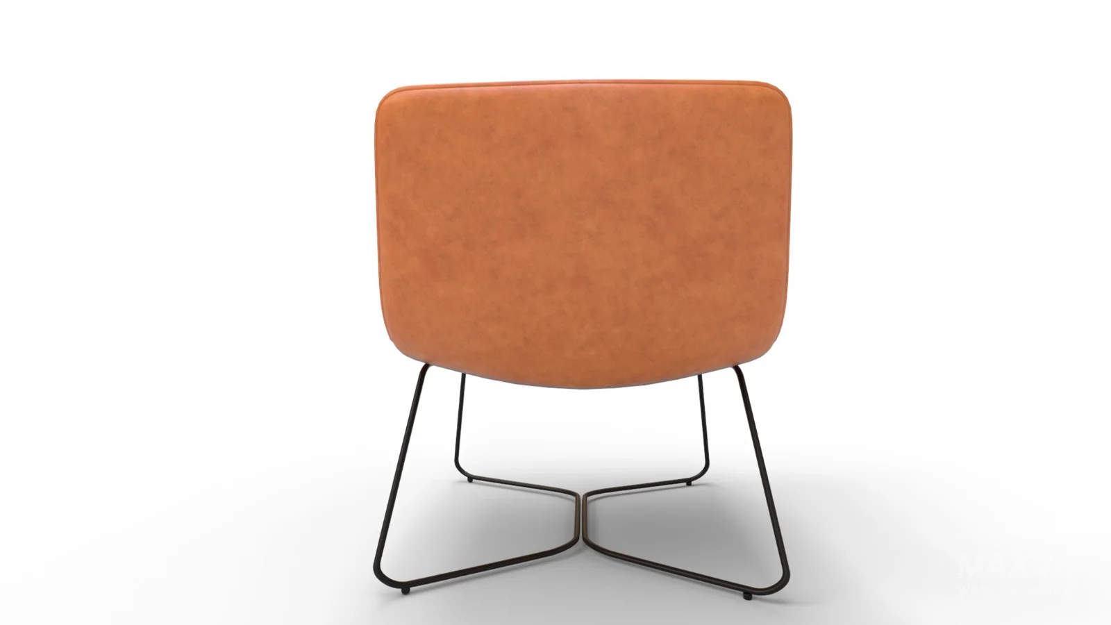 Tan Slope Lounge Chair - Image 10