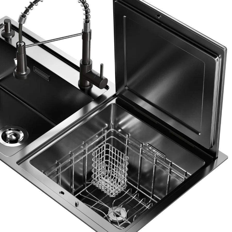 Sink Equipped With Dishwasher - Image 8