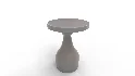 Solid Wood Pedestal End Table - Thumbnail 1