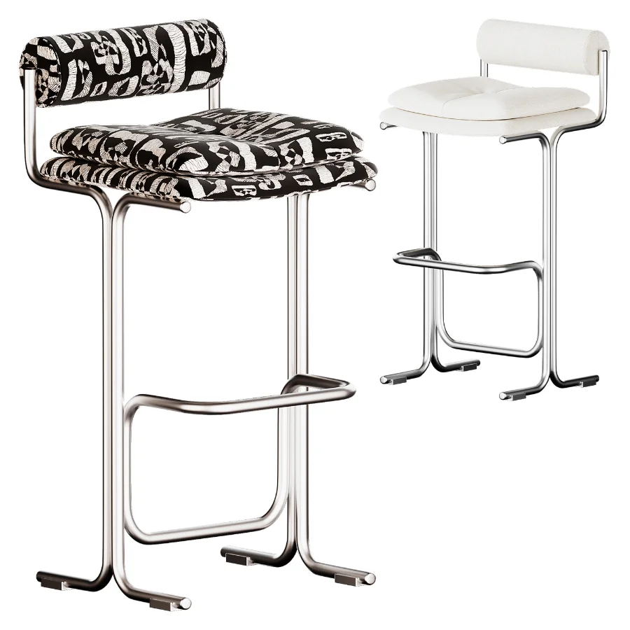 Bolster Bar Stool - Image 4