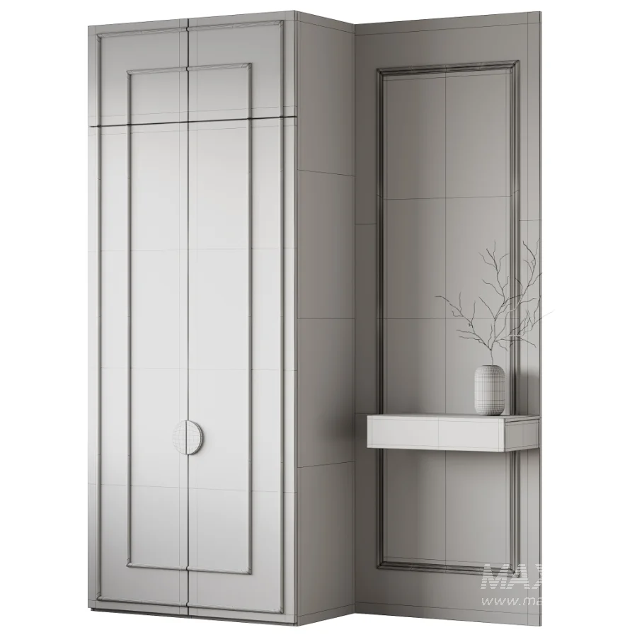 Neoclassical Style Hallway 18 - Image 9