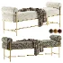 Bolster White Bench - Thumbnail 1