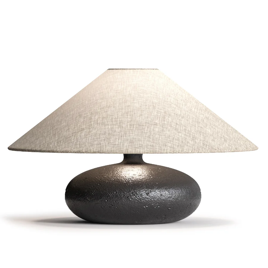 EARTHENWARE TABLE LAMP - Image 1