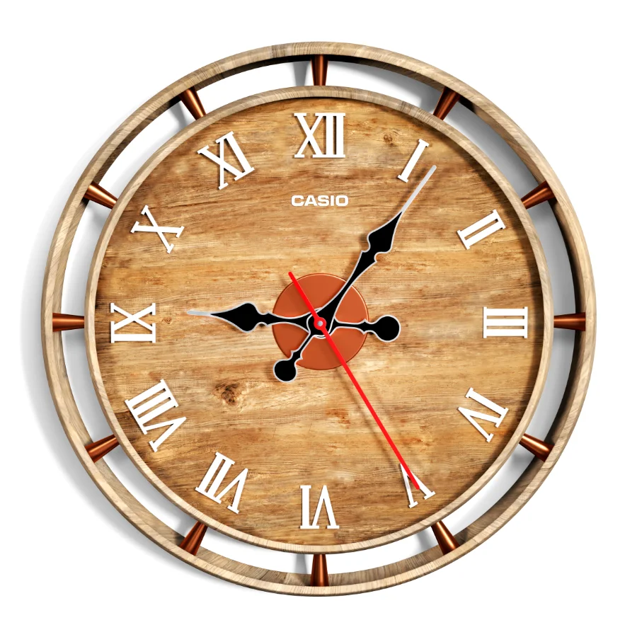 HOME WOOD CLOCK - Image 2