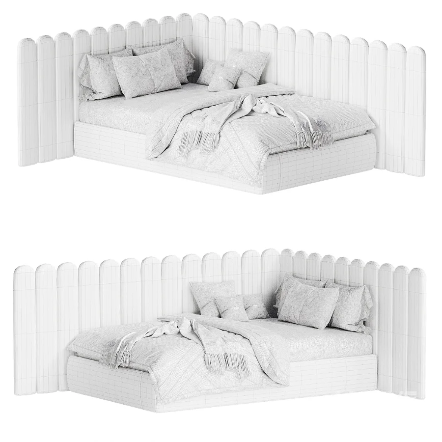 Savoyardi Kids Corner Bed 01 - Image 3