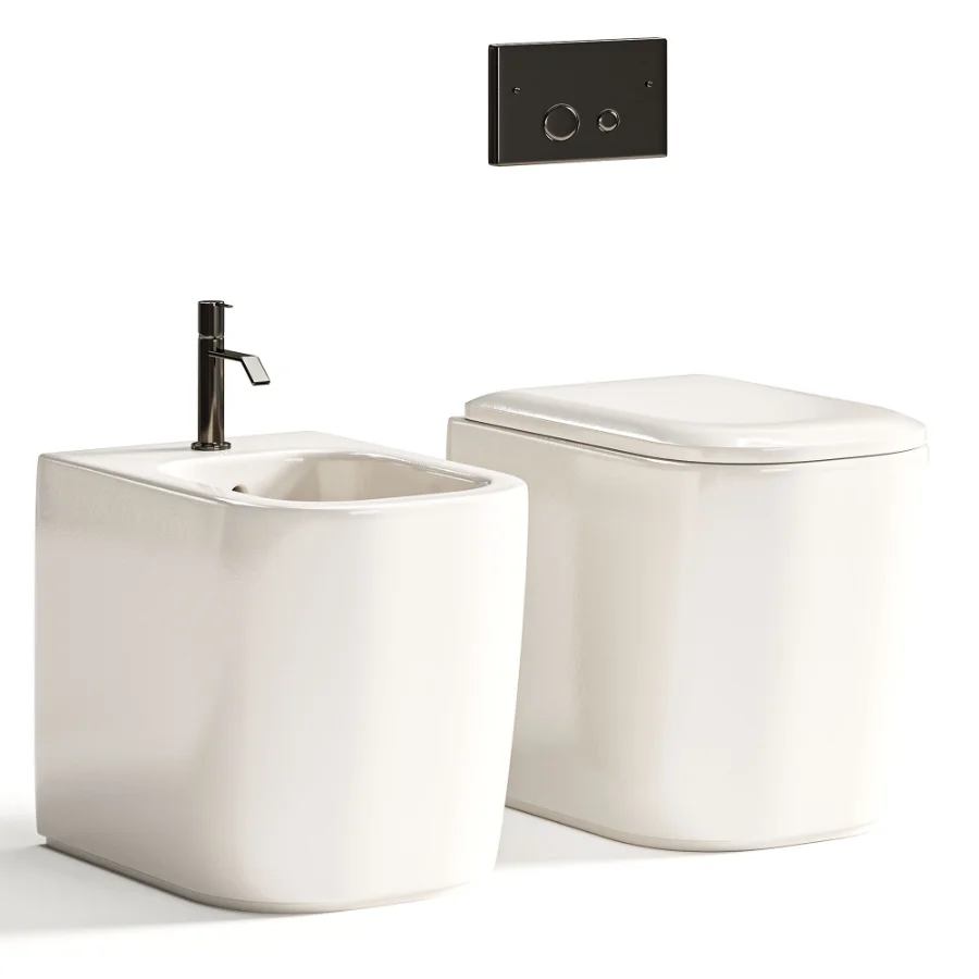 Semplice Floor mounted Bathroom Set - Image 3
