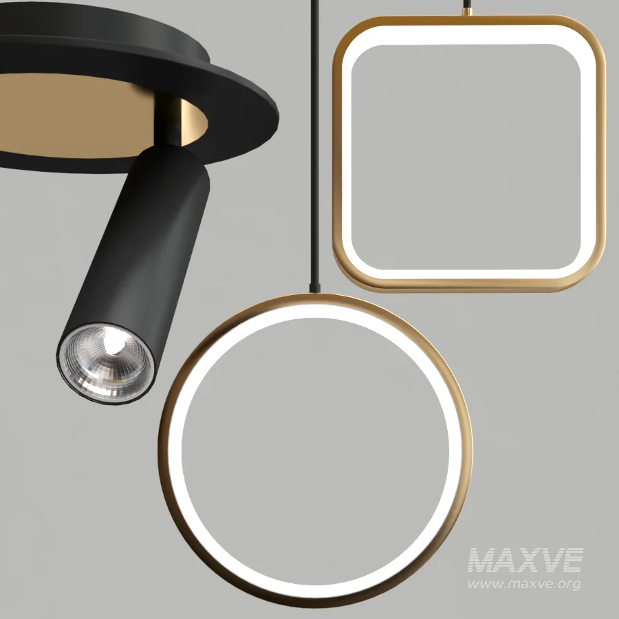 String pendant lamp - Image 1