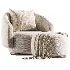 Fiora Swivel Lounge Chair - Thumbnail 3