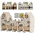 Toy Rack PTSTW12CL 12 drawers-Toy shelving - Thumbnail 1