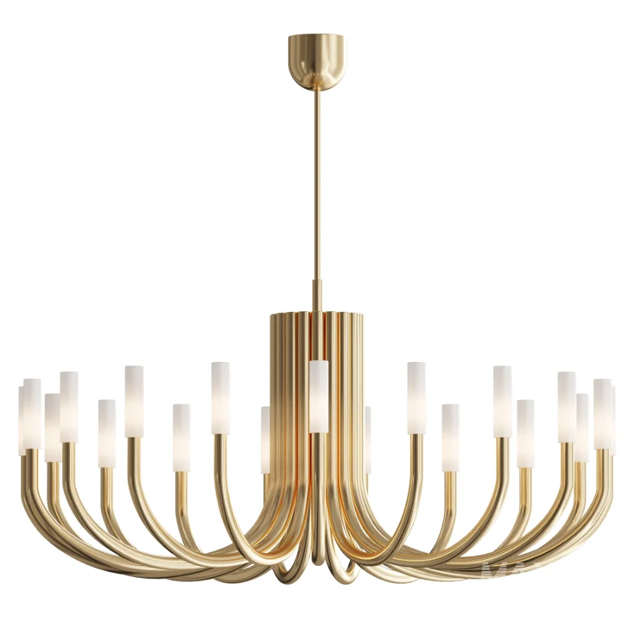 Rousseau Large Oval Chandelier - Image 1