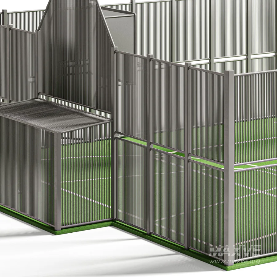 Fenced multi purpose sports court - Image 5