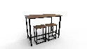 Baroda 2Person Counter Height Dining Set - Thumbnail 7