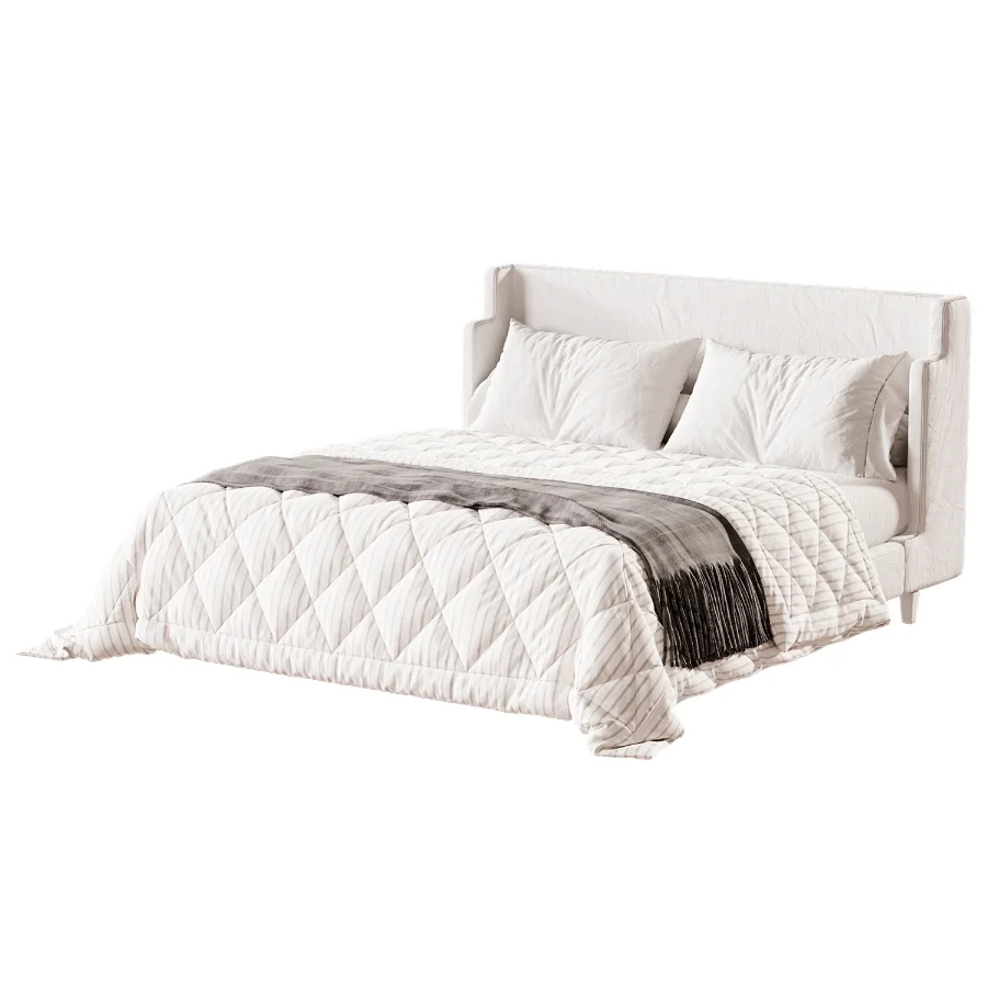 Julia Fabric Queen Bed - Image 2