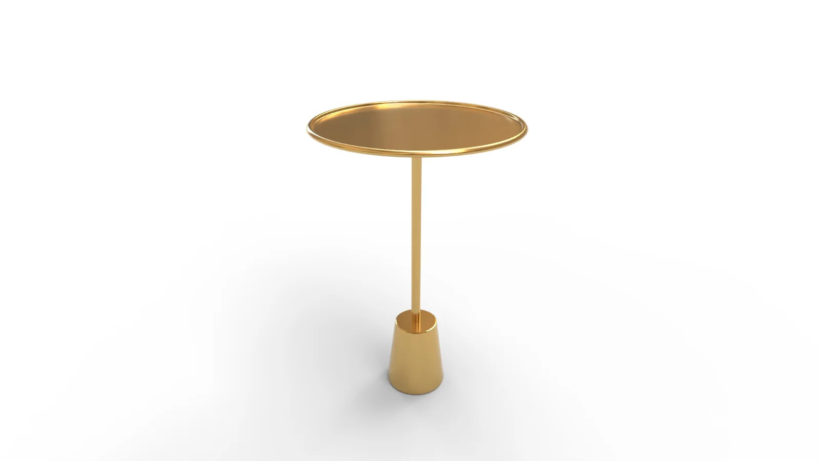 Patson Tray Top Pedestal End Table - Image 9