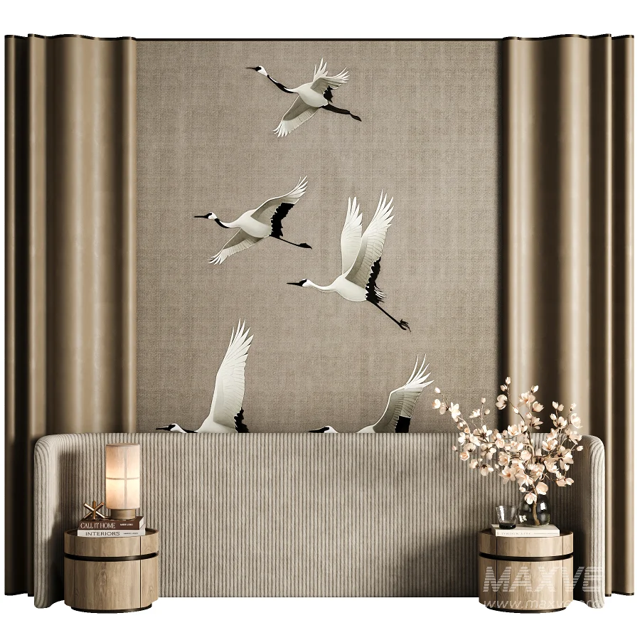 Japanese Forest Bed Set06 - Image 2