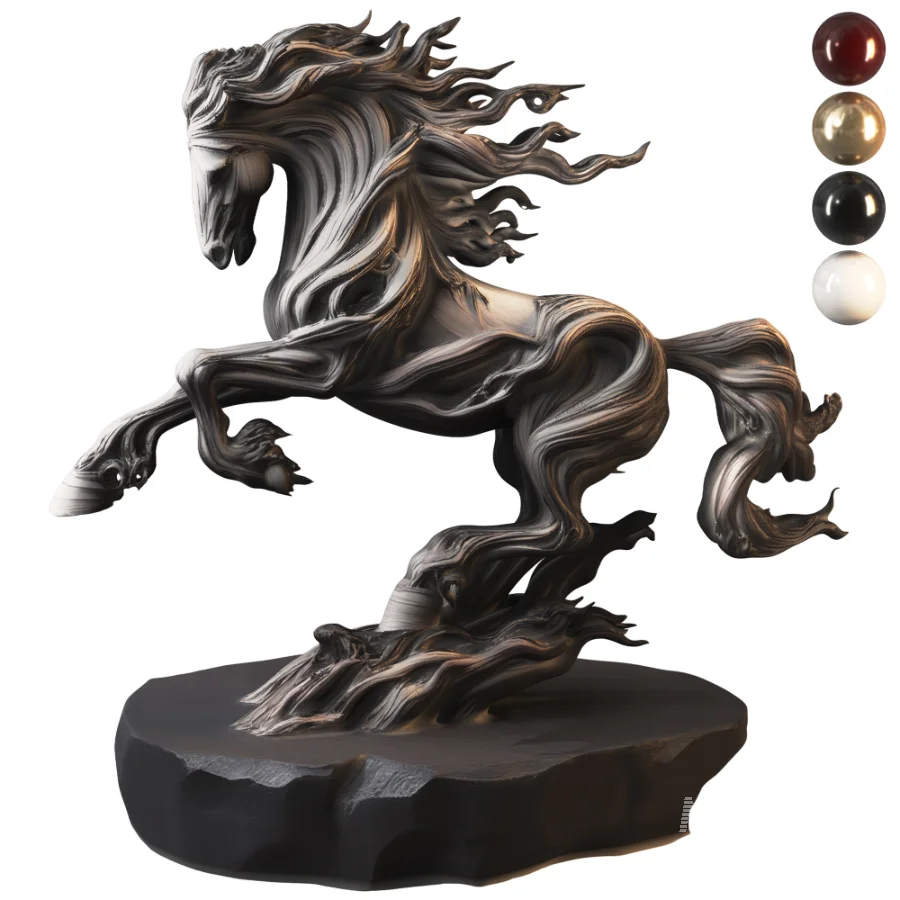 Decorative Horse Statue for Interior - Image 3