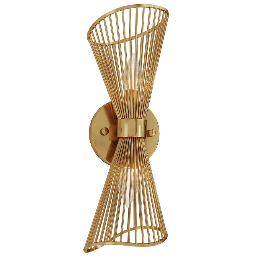Ribbon Swirl Sconce - Image 3