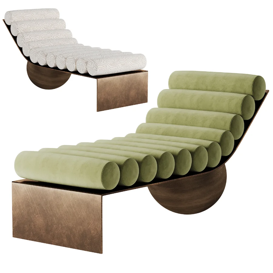 Anna Karlin Curved chaise - Image 1