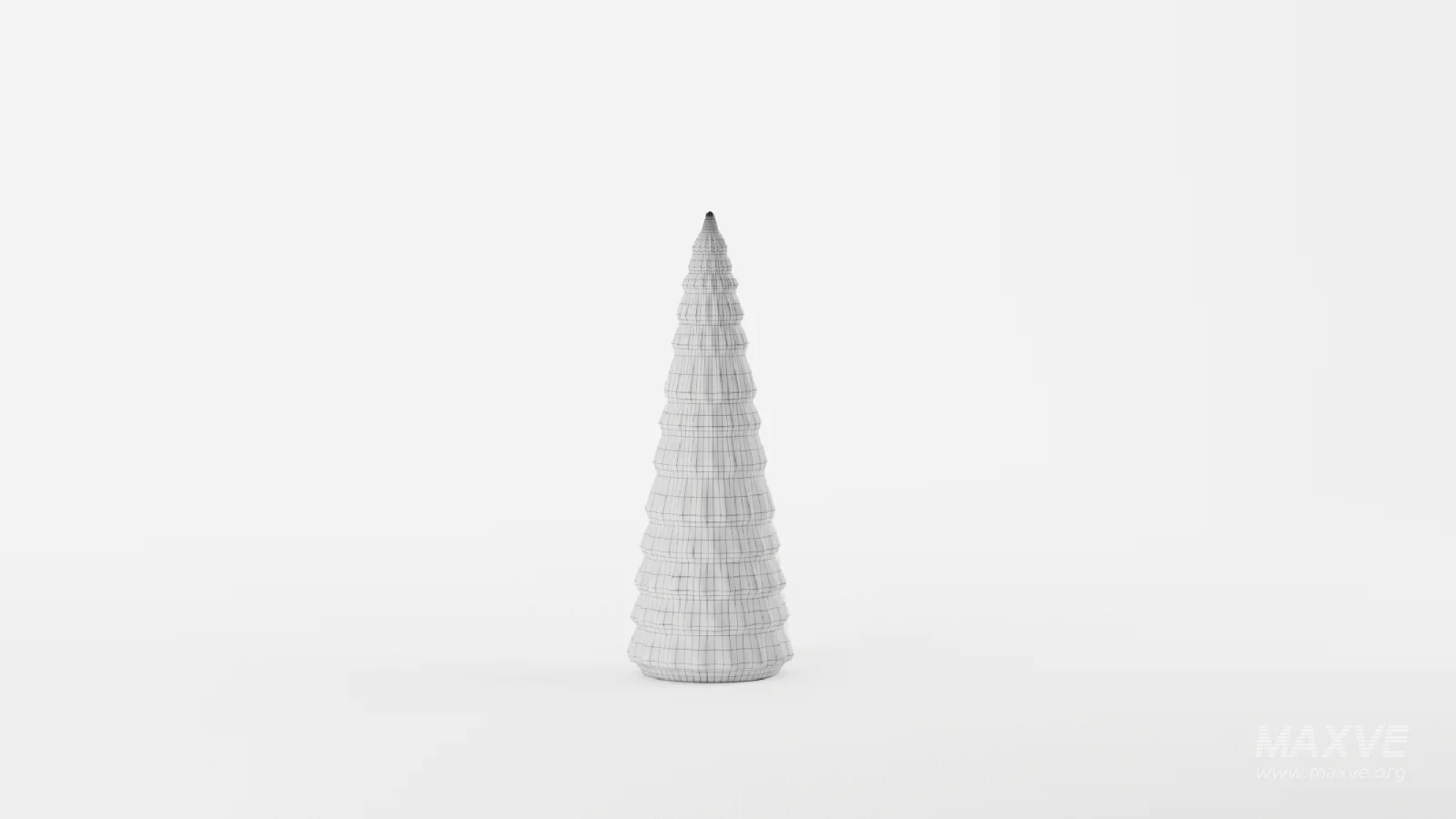 Pre Lit Caviar Beaded Glass Trees White - Image 10