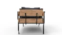 Living Room PU Leather Leisure Sofa Chair - Thumbnail 10