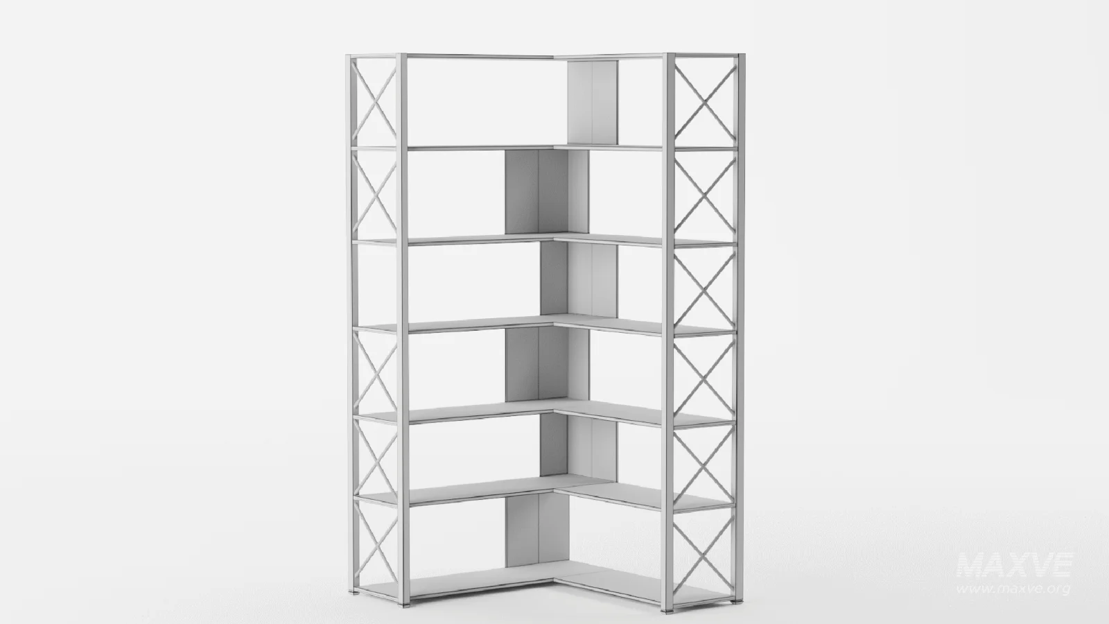 StoriesL Shaped Corner Storage Cabinet - Image 7