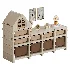 Toy shelving PTSTW9CL 9 boxes - Thumbnail 3
