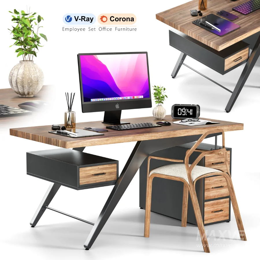 Employee Set Office Furniture - Image 3