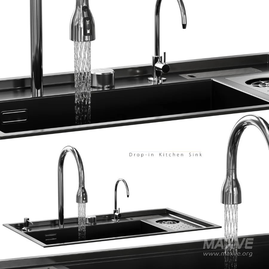 Drop-in Kitchen Sink 2 - Image 5