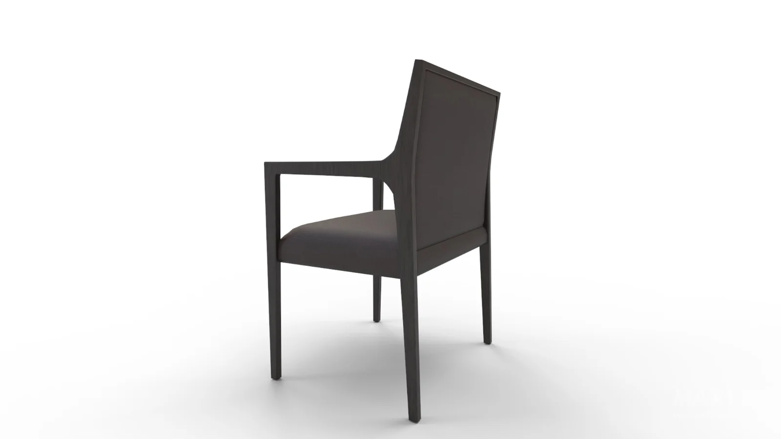 Segur Black Boucle Armchair - Image 6