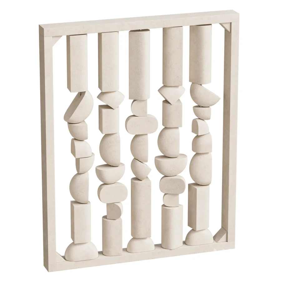 Modern Geometric Sculpture Decor Set N11 - Image 4