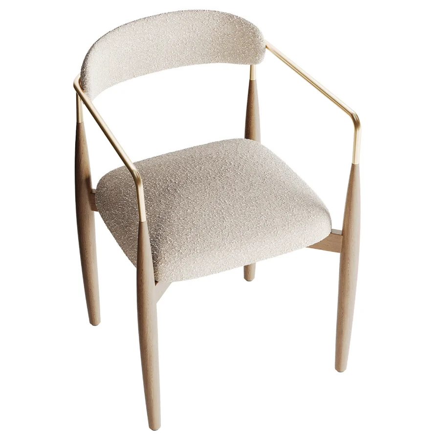 Bradley Chair with Arms by Dantone Home - Image 2